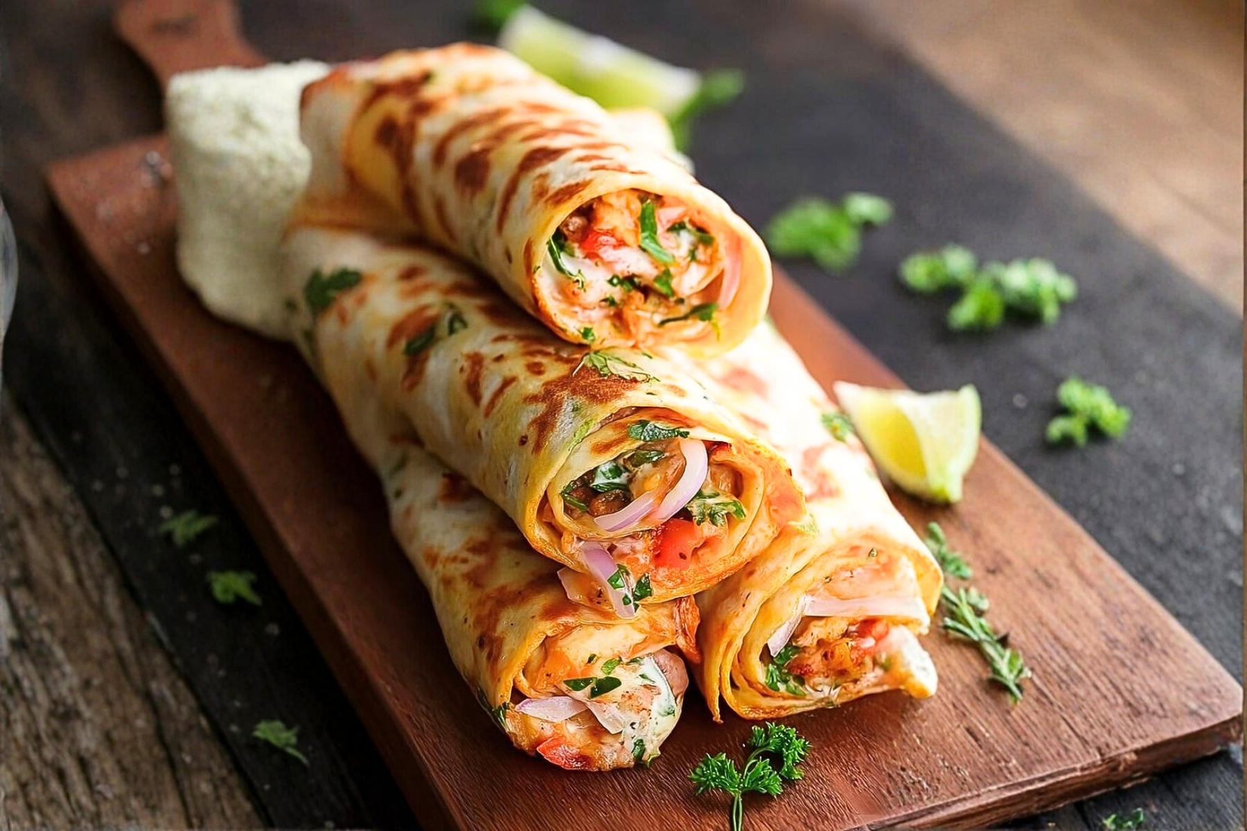 Aloo Masala Paratha  Roll (Buy 1 get 1)